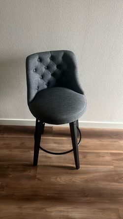 Denim spinning chair