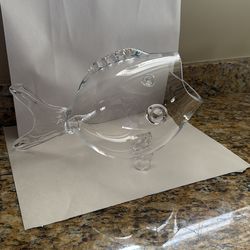 PIER ONE FISH SHAPED BOWL/DECANTER