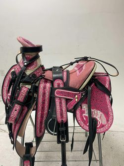 Nueva montura charra bordada