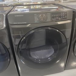 Samsung Black Stainless Steel 7.5 Cu. Ft. Smart Electric Dryer