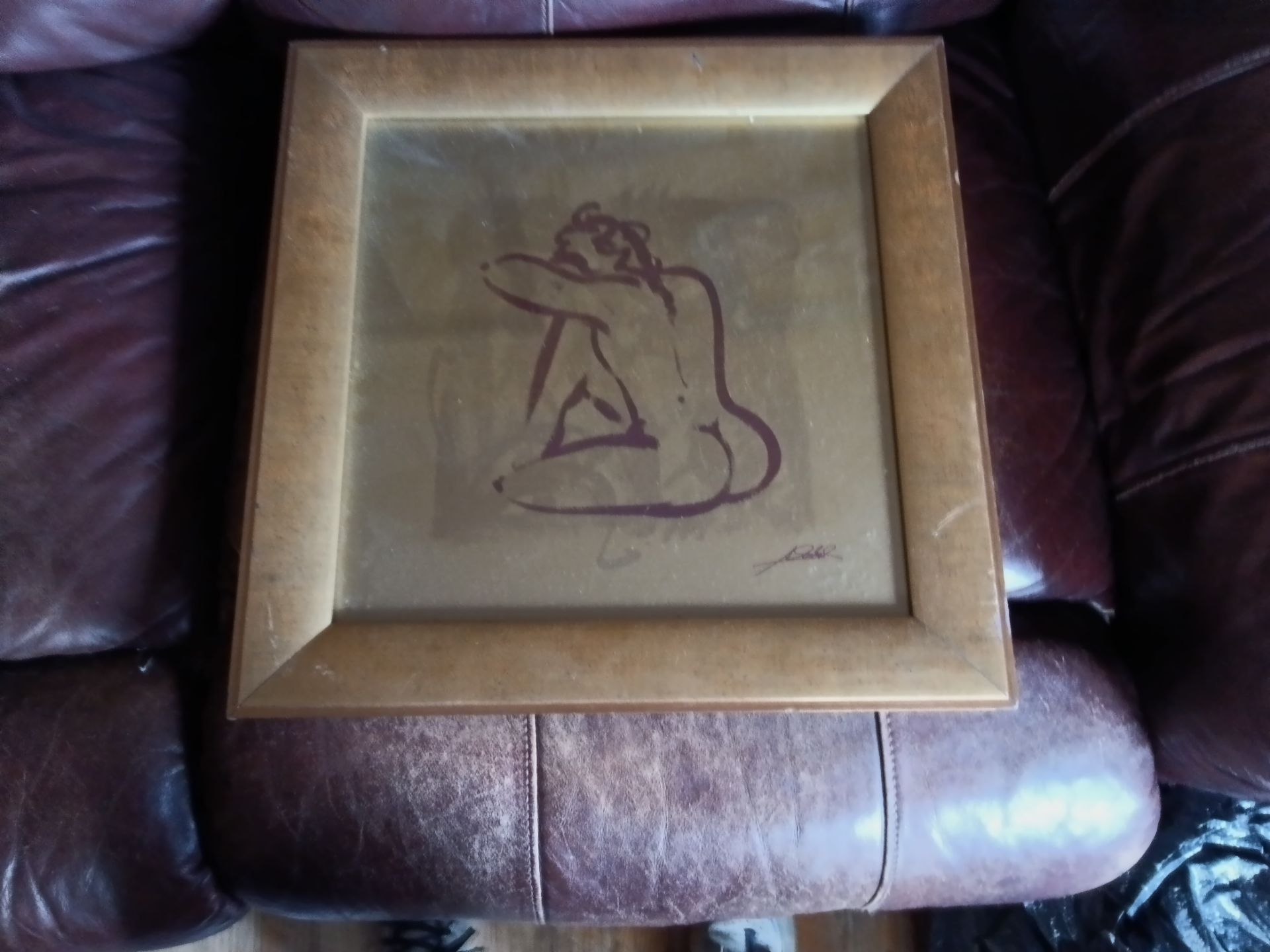 Alcestis Painting Print by A.Gockel and Signed