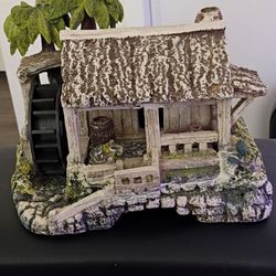 really cool hut and wheel