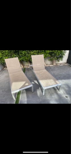 Patio / pool recliners 2