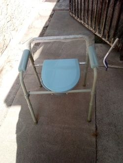 Toilet And A Stool
