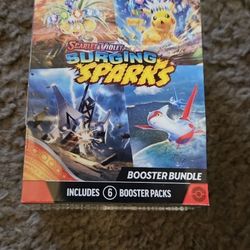 Pokemon Surging Sparks Booster Bundle 6pac