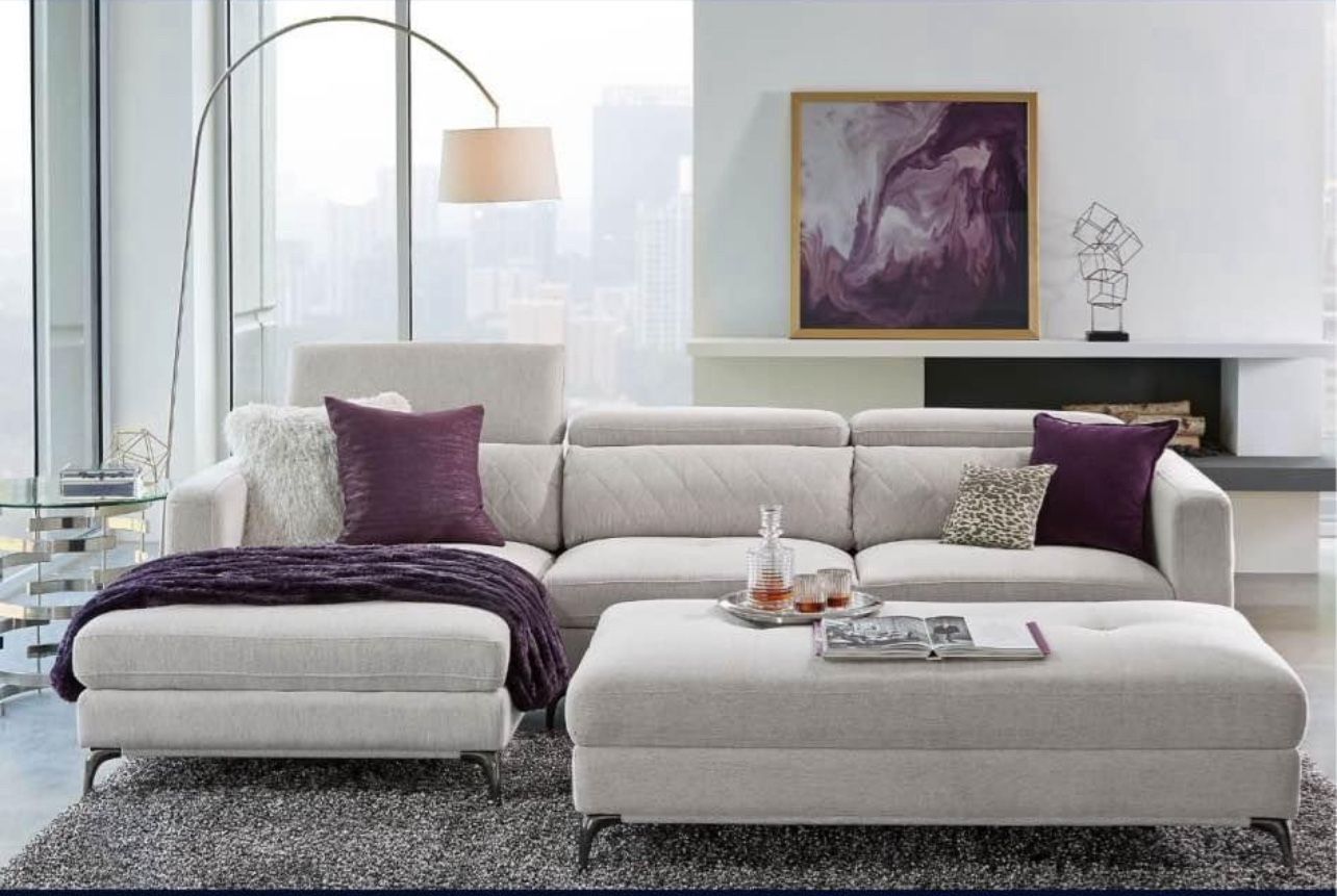 Via Sorrento 2 Pc Left Arm Chaise Sectional
