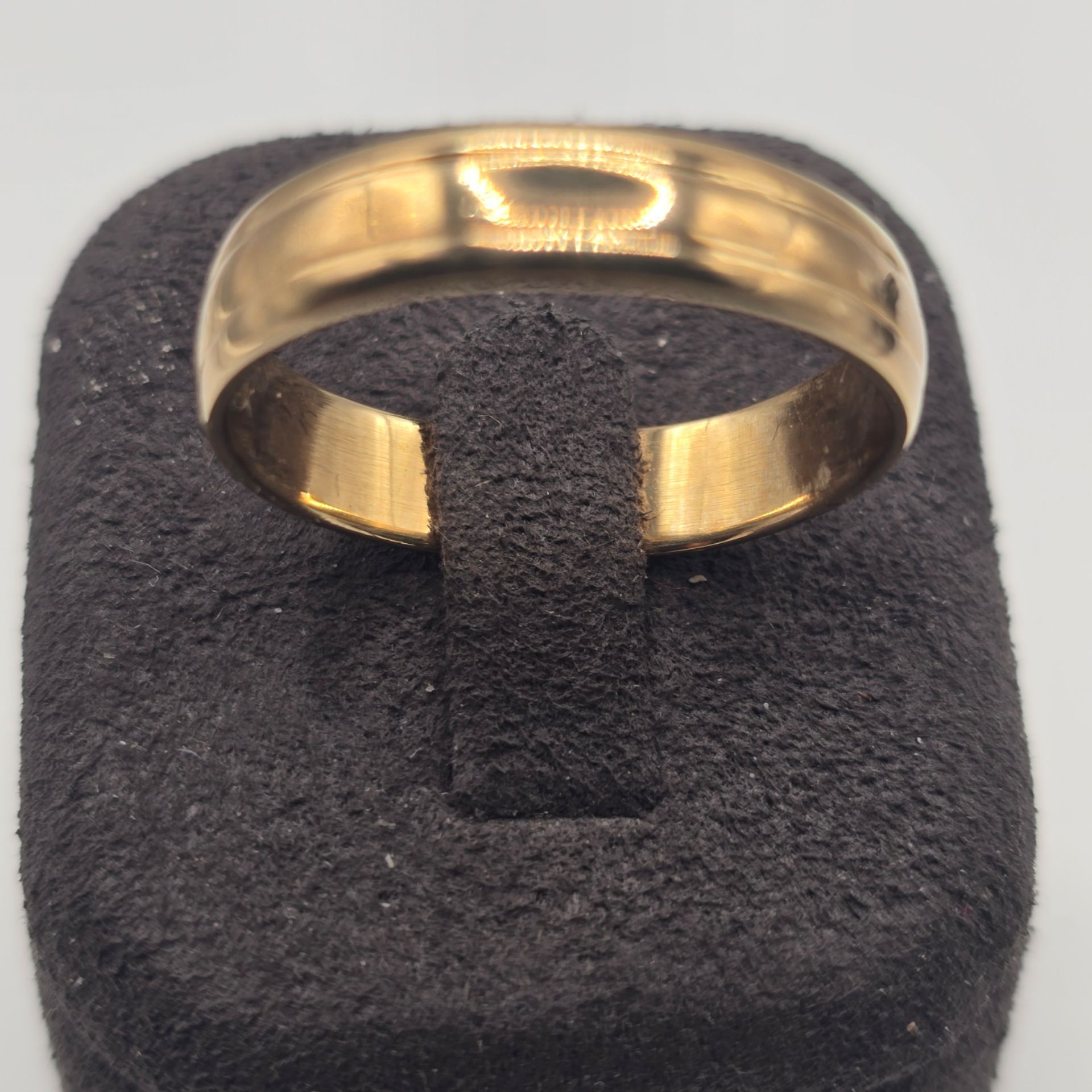 14K Yellow Gold Wedding Band Ring Size 10.5 5mm 4.7g Classic Band