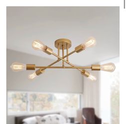New gold light fixture lamp chandelier