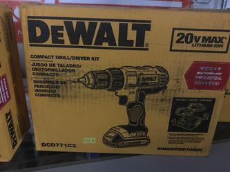 Dewalt compact Drill/Driver kit