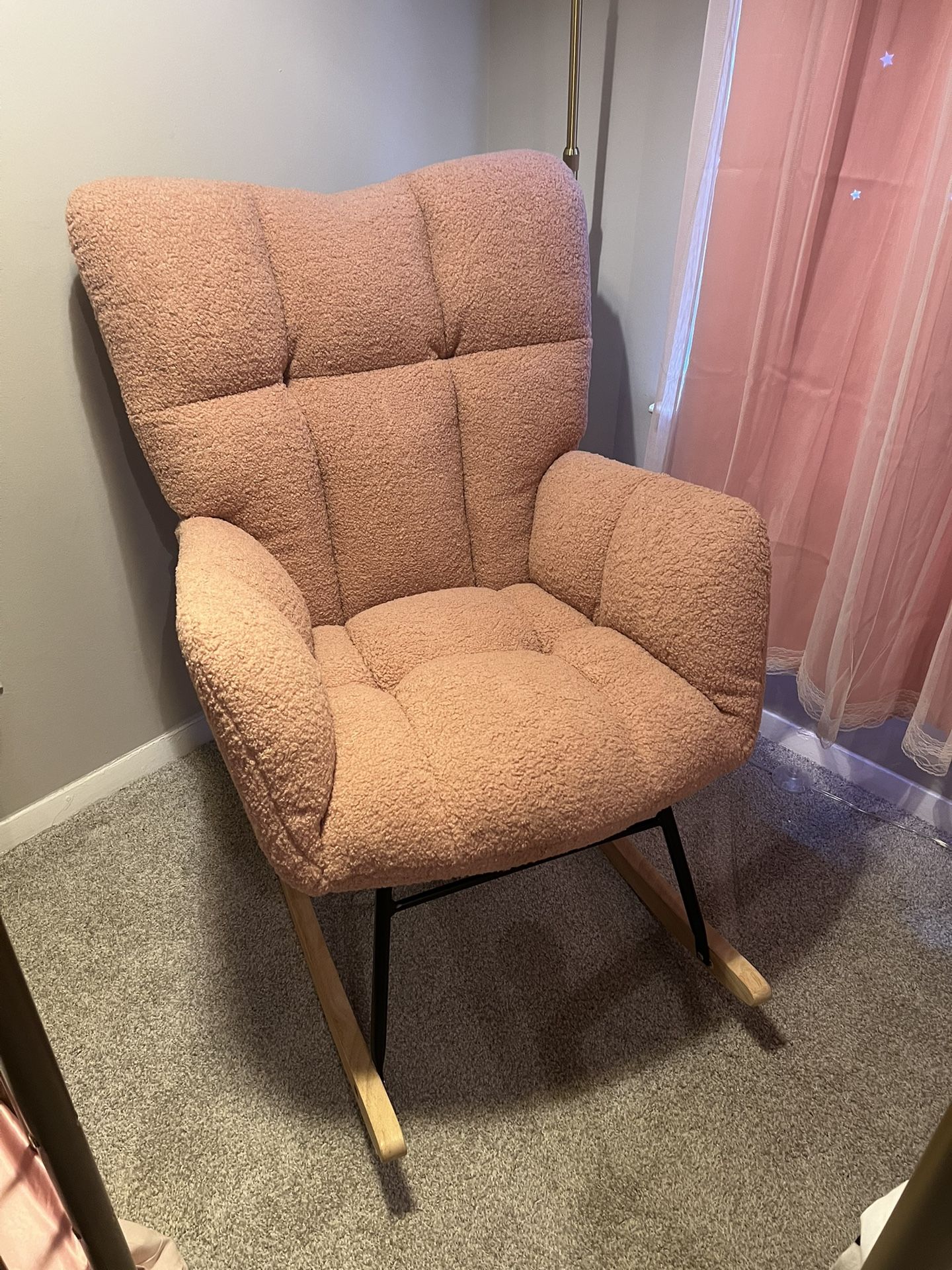 Pink Rocking Chair