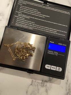 20 inch 14k gold necklace