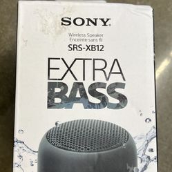 Sony SRS XB 12 Bluetooth Speaker 