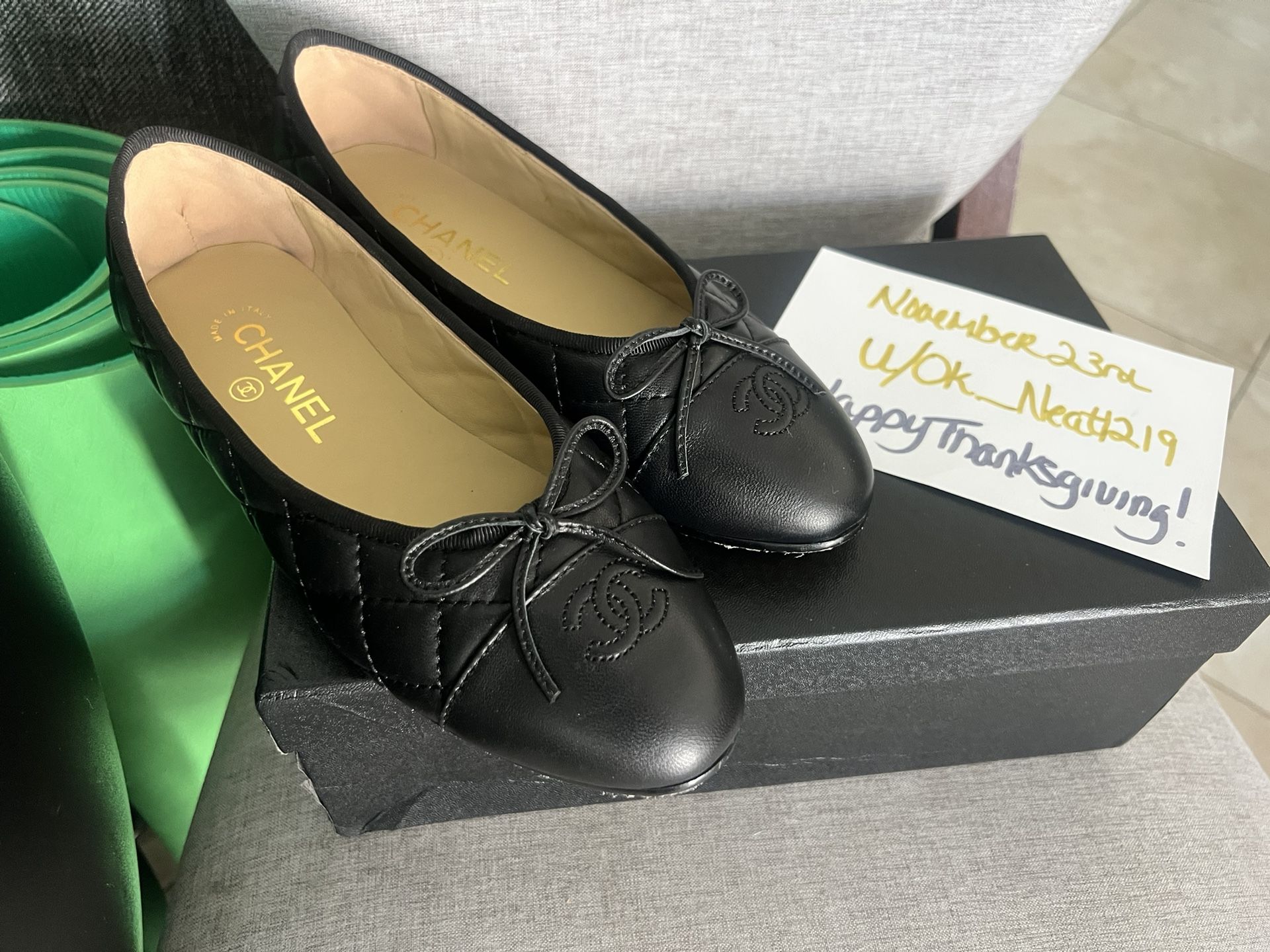  Chanel Ballet Flats 37