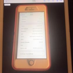 iPhone Plus 7  Unlocked With Outer Case