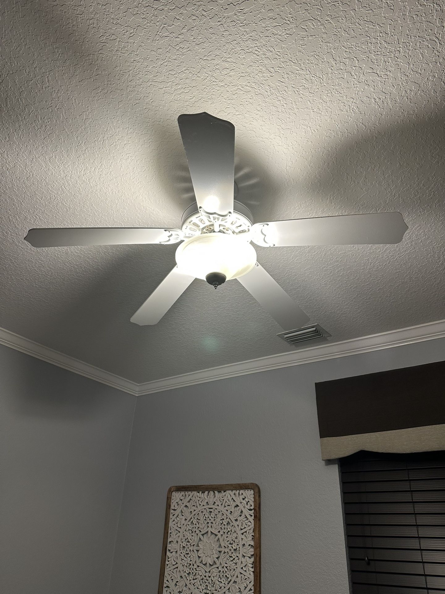 Ceiling Fan With A Light