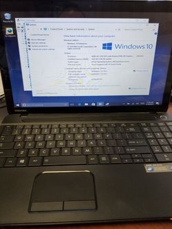 Toshiba laptop touchscreen