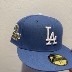 Los Angeles Dodgers Indigo 2024 World Series Champions 7 3/8 DSWT