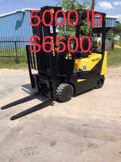 5000 lb forklift propane engine triple stage Sade shift