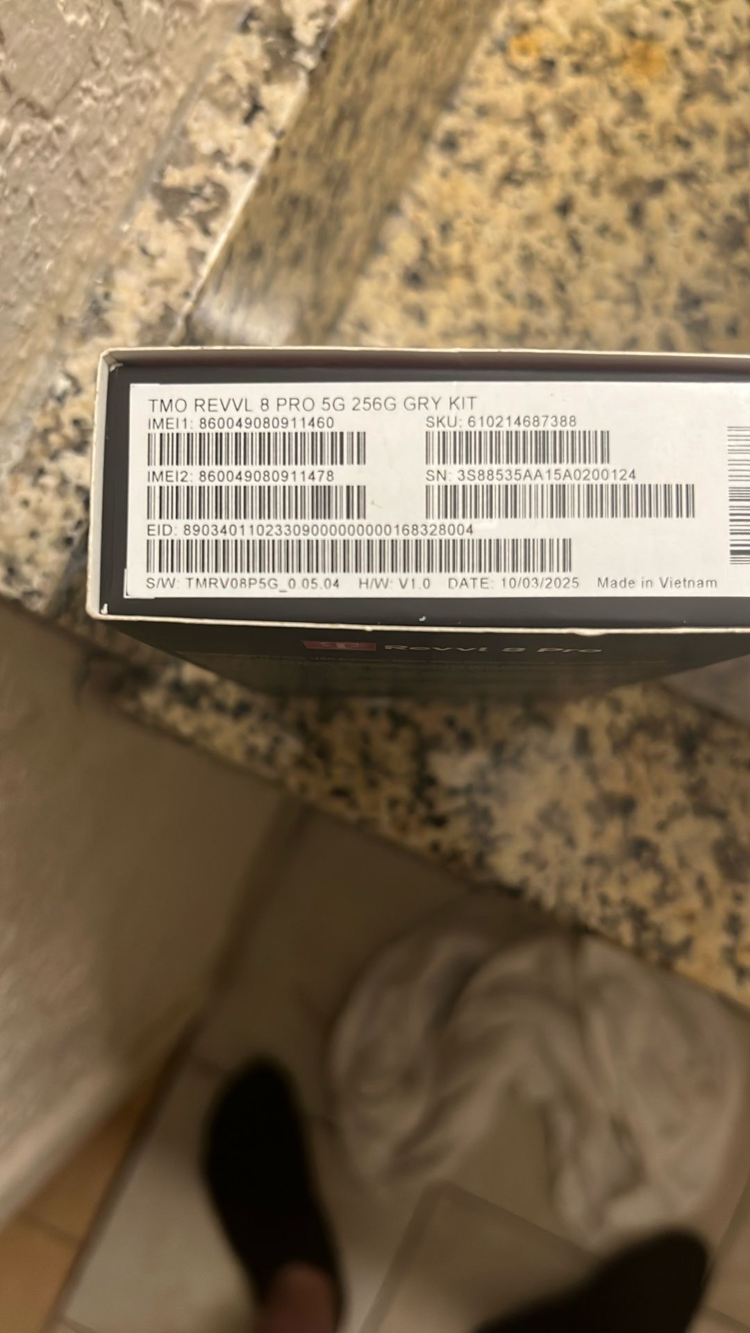 Brand New Revvl 8 Pro 5g  (OPEN BOX)