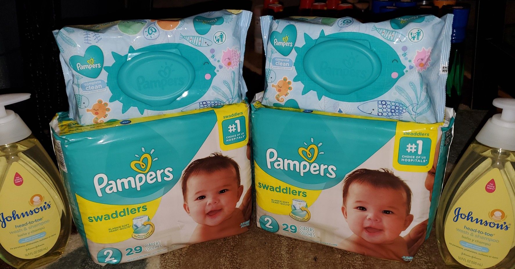 Pampers size 2 bundle