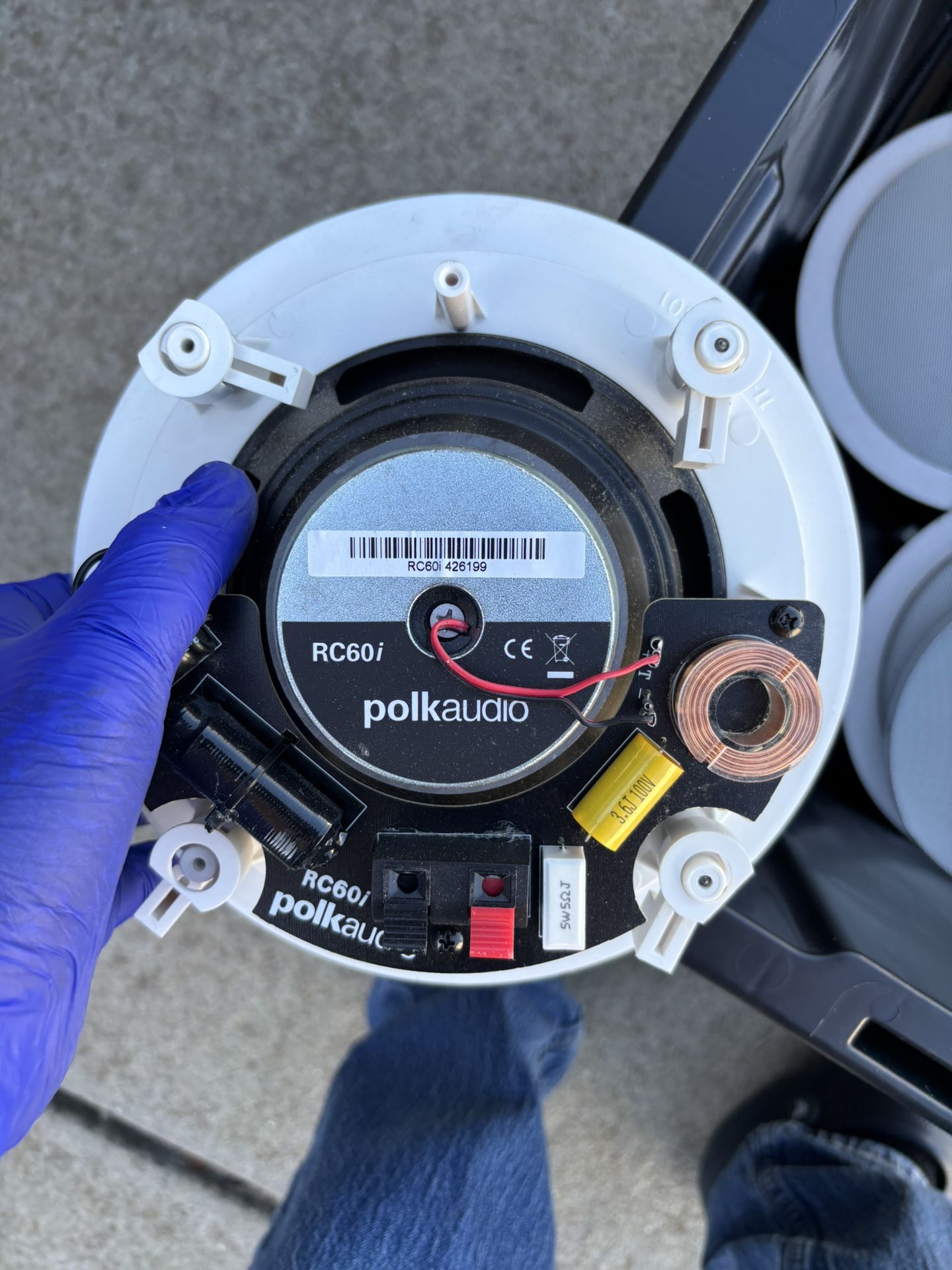 Polkaudio Amplified Wall/ceiling Speaker