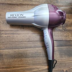 Revlon 1875 Ionic Ceramic 3 Temp 3 Speed Hair Dryer With Diffuser 