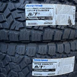 TOYO A/T3 LT295/60R20 TIRES FOR SALE!!!!