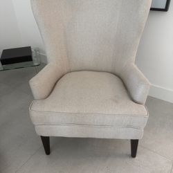 Pier 1 Wingback upholstered chairs (2)