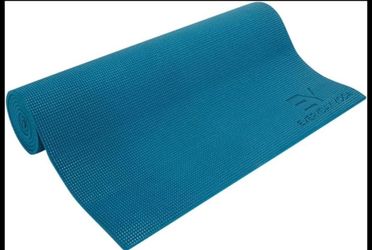 Everyday Yoga Extra Large Yoga Mat 84” x 36” 5mm – Peacock Blue – New
