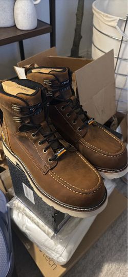 Ariat Work Boots Brown Composite Toe - CON CASQUILLO SIZE 8m