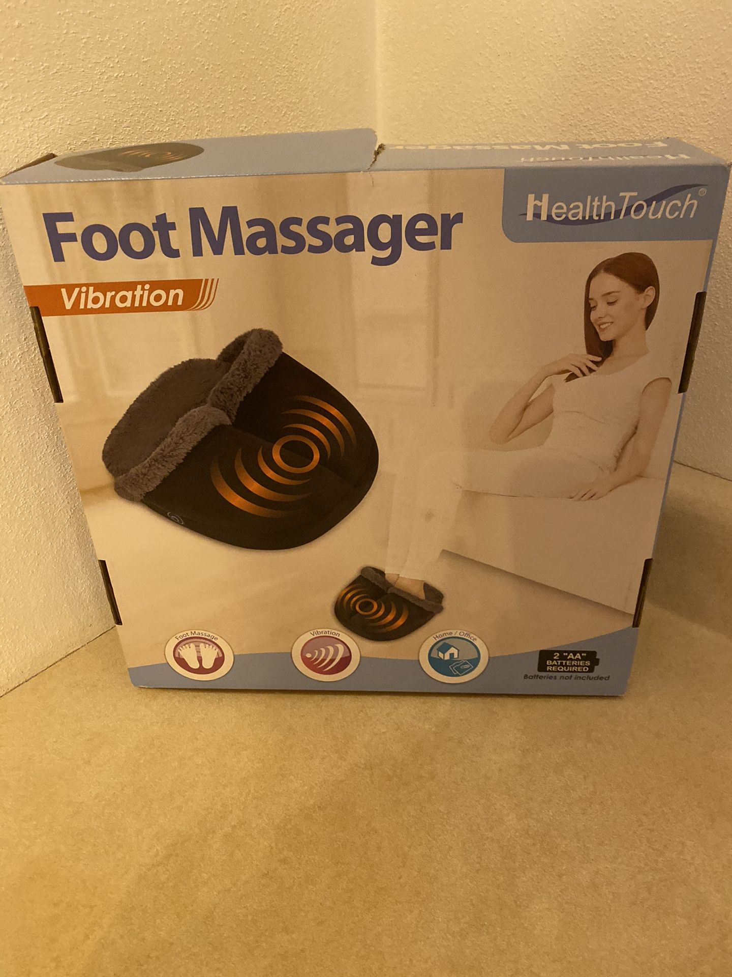 New Health Touch foot massager with heat get ready for winter