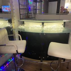 Bar Setup And Chairs