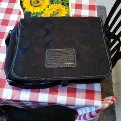 Coach Tablet  Or Laptop Bag 