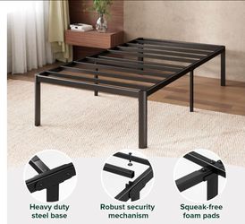Twin Size Metal Bed Platform