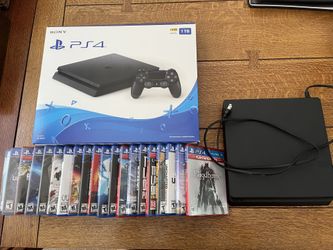 PS4 Console + 20 Games