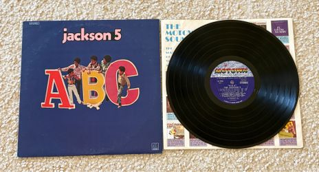 The Jackson 5 “ABC” Vinyl Lp 1970 Motown Records Original 1st Hollywood Pressing Not Reissue No Barcode Beautiful Glossy Vinyl Soul.