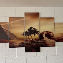 Egyptian wall canvas