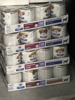 96 Cans Of Dog Food