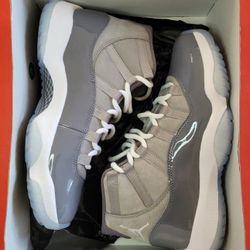 Jordan 11 Cool Grey Size 10