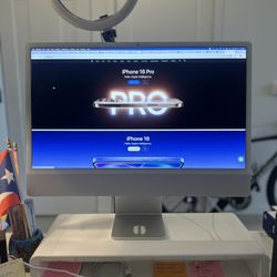 24’ iMac 8GB , M1 chip, Perfect conditions