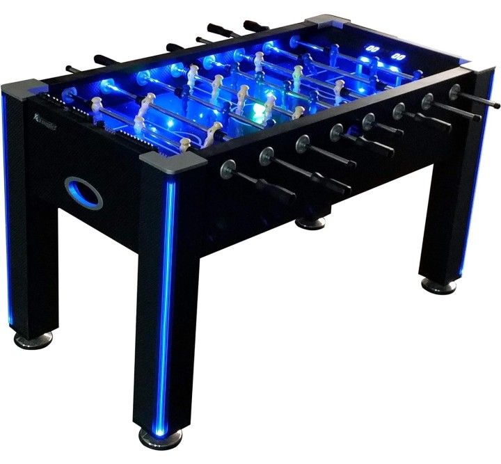 Atomic LED Light Up Foosball Tables Azure LED Table LED Light Up - Metegol