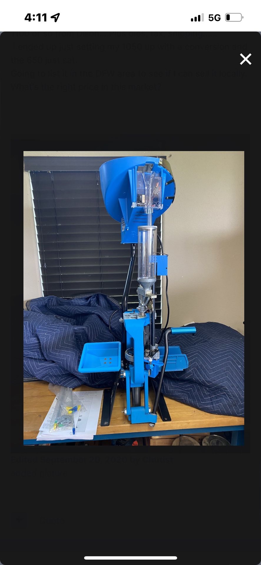 Dillon 650 With Extras