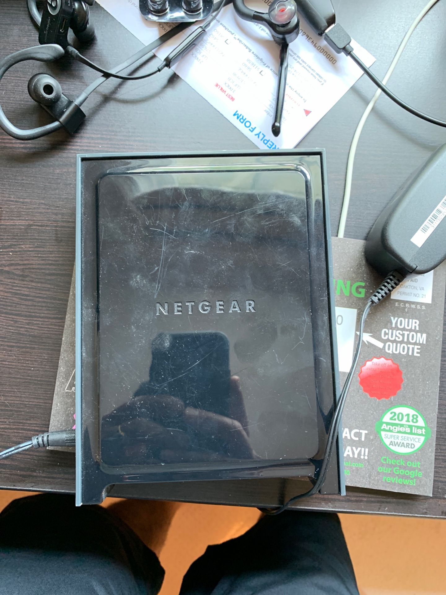 Netgear wifi extender with LAN hub