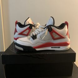 Air jordan 4 red cement 