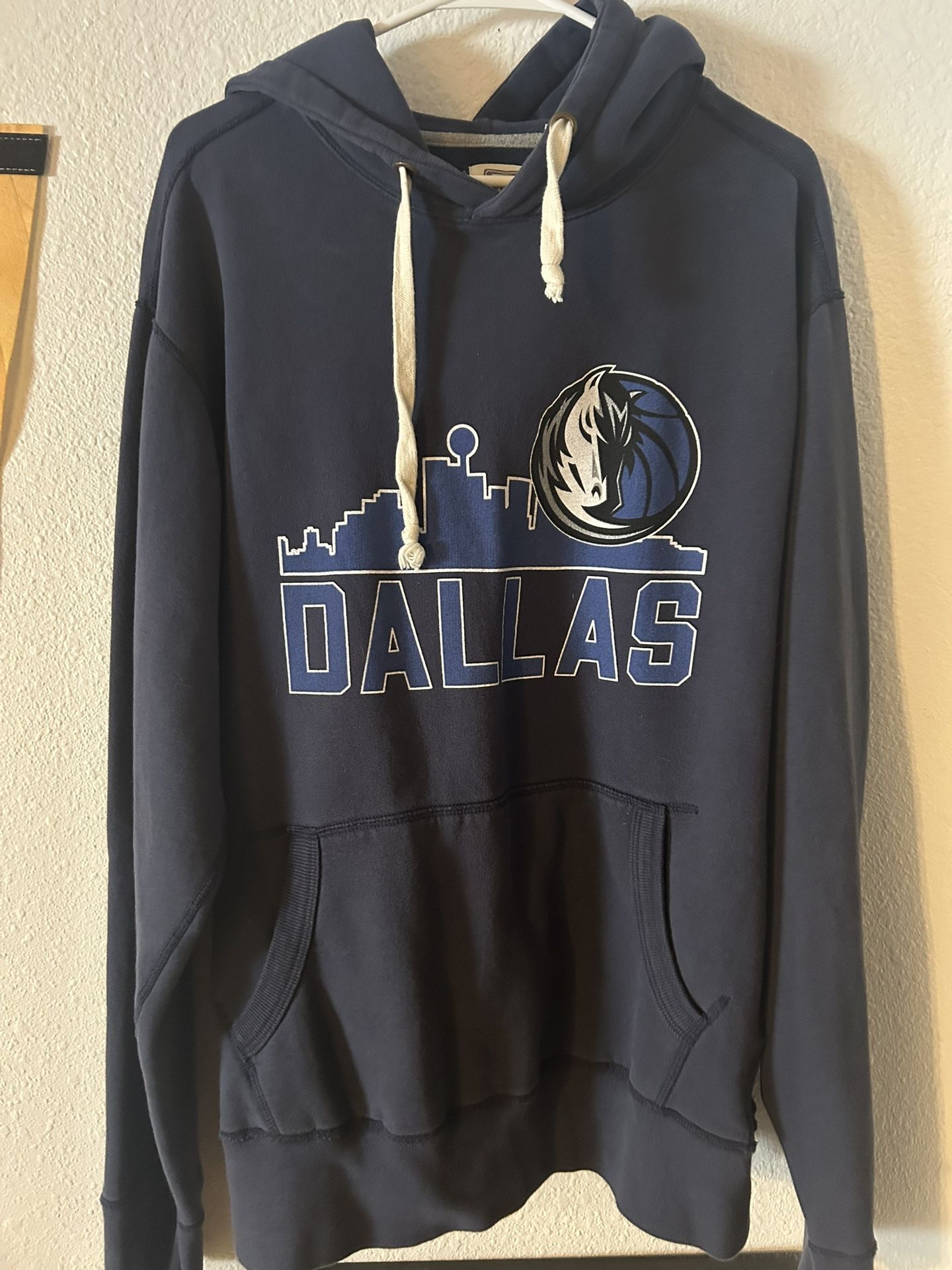 Mens Tailgate Dallas Mavericks City Skyline Hoodie 2XL EUC