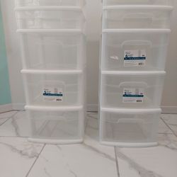2 - 6 drawer organizers