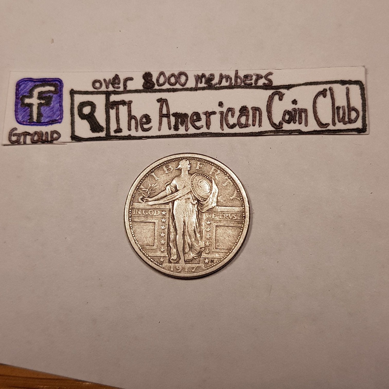 1917 Type 1 Quarter \ Rare coins for your Coin collection