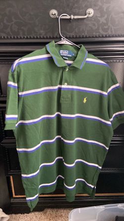 Polo shirt color green size L