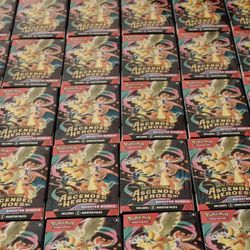 Massive Pokemon Ascended Heros Bundles Lot.