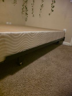Queen  Low Platform Bed Frame